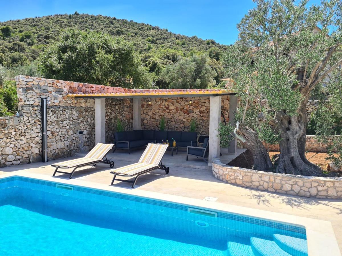Olive Tree - House With Pool Villa Vinišće Buitenkant foto